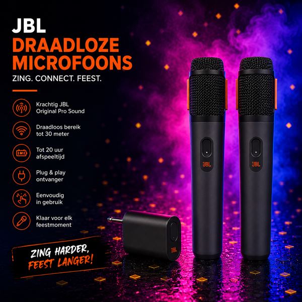 JBL Partybox Microfoon (set van 2)