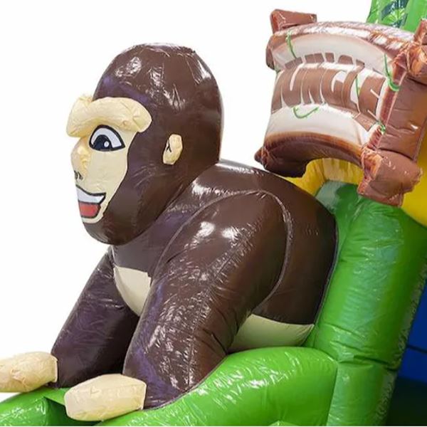 Slide Combo Gorilla Springkussen Slide Combo Gorilla Springkussen